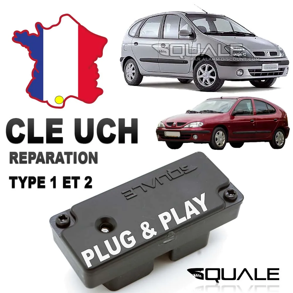 Clé UCH pour dépanner les scenic 1 phase 2 avec le voyant rouge qui clignote vite