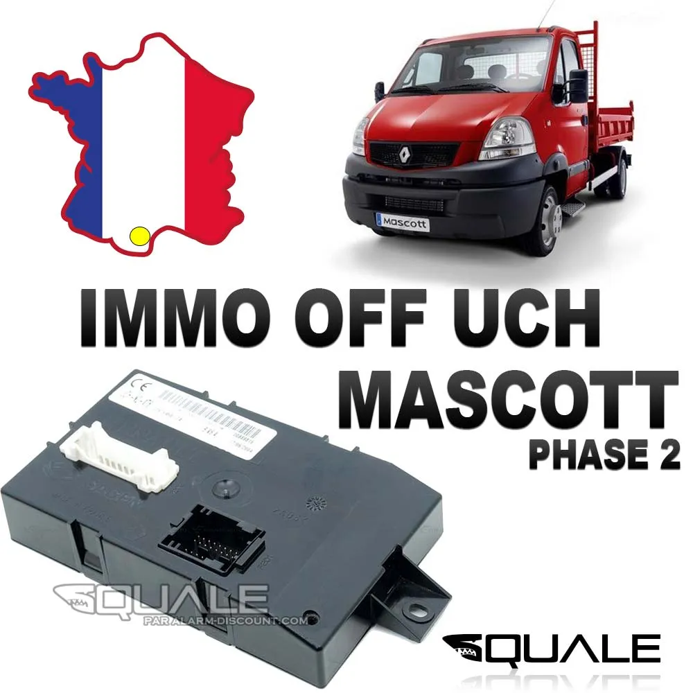 Désactivation anti démarrage pour mascott phase 2 avec l'UCH immo off