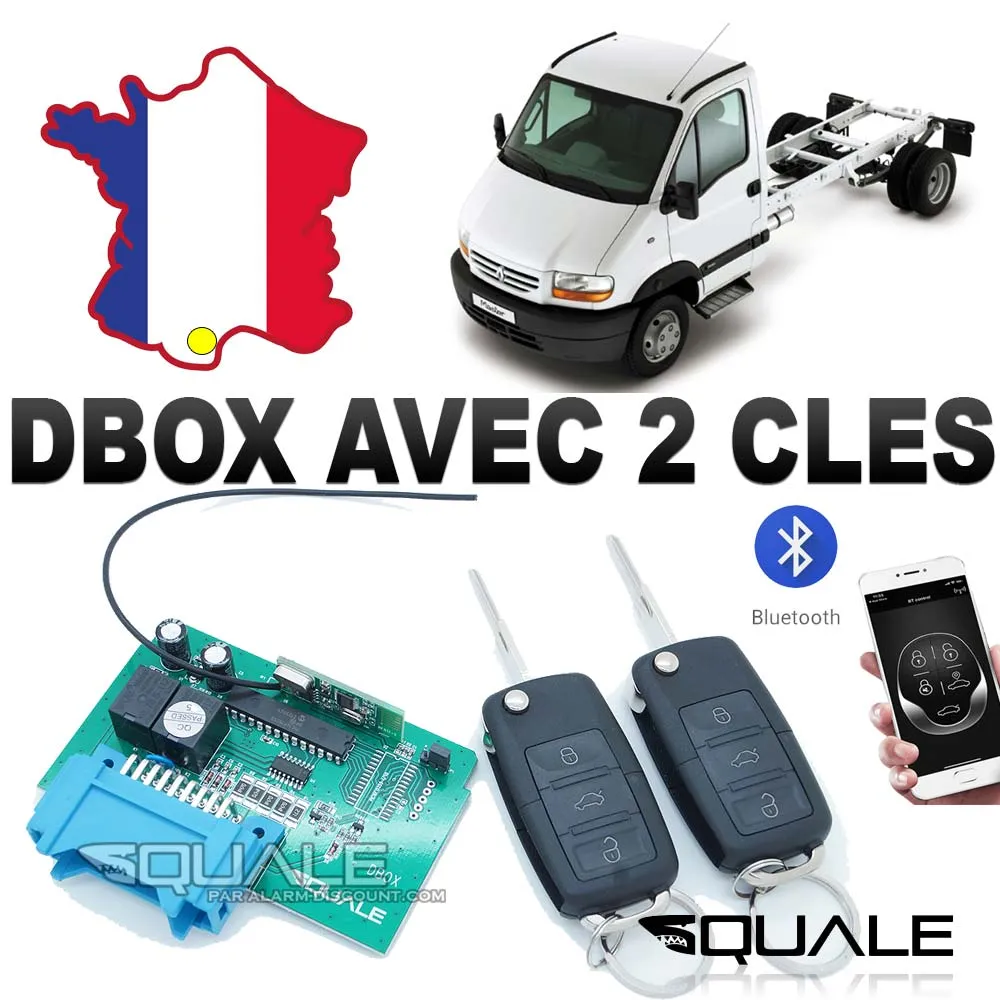 Décodeur DBOX pour mastcott phase 1 avec 2 clés télécommandes