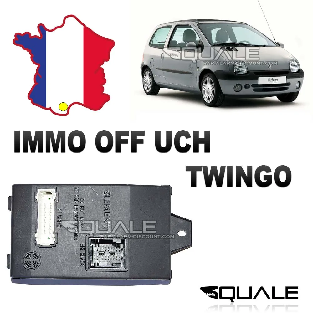 Désactivation anti démarrage pour twingo phase 3 et 4 avec l'UCH immo off