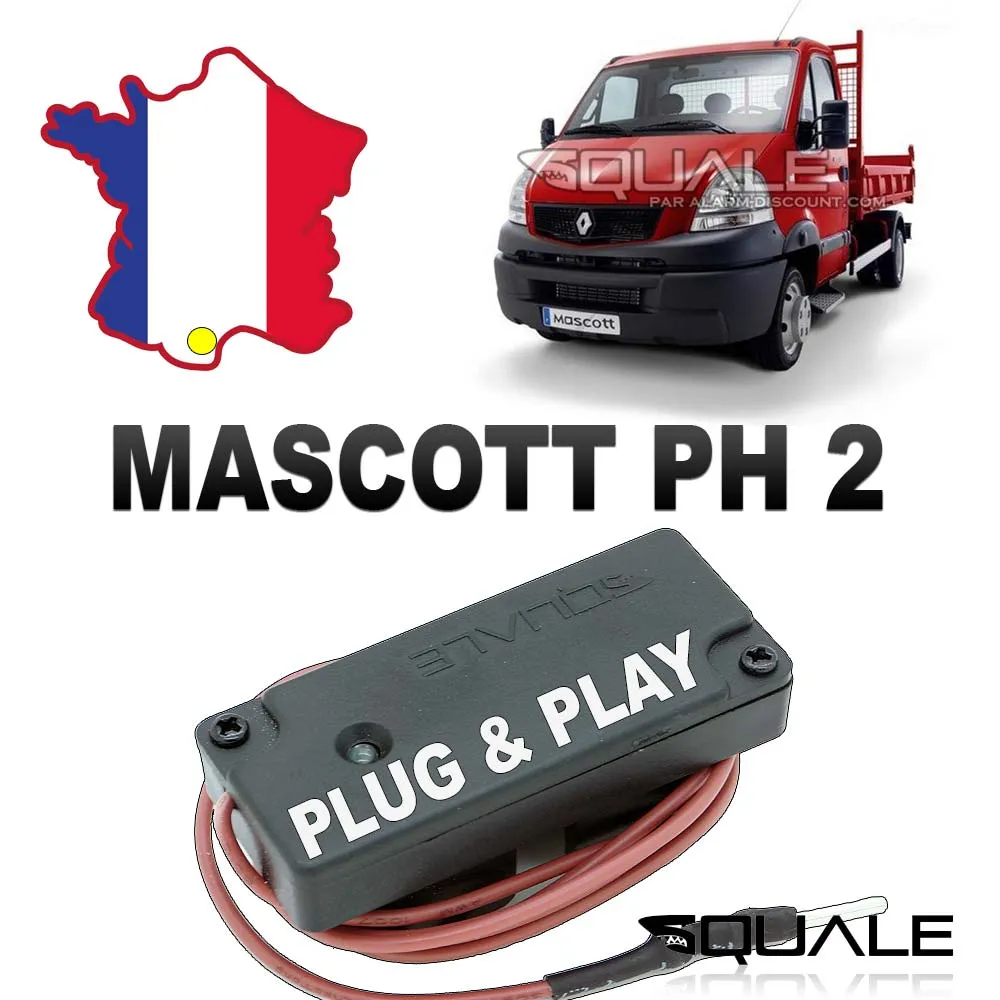 Clé de désactivation anti demarrage pour mascott 2 phase 2