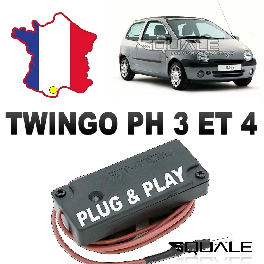 Clé de désactivation anti demarrage pour twingo 1 phase 3 et 4